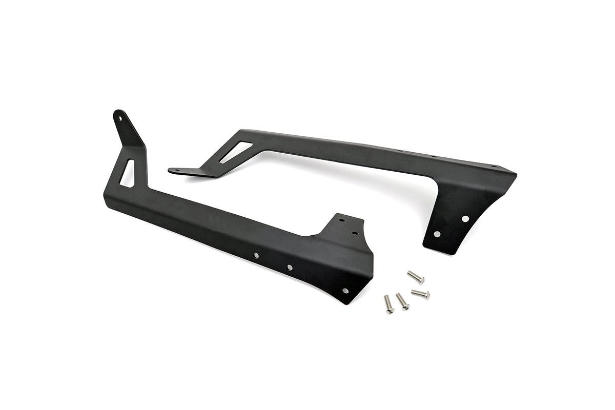 50" Rough Country LED Upper Windshield Mounts for 07-18 Jeep Wrangler JK - 70504