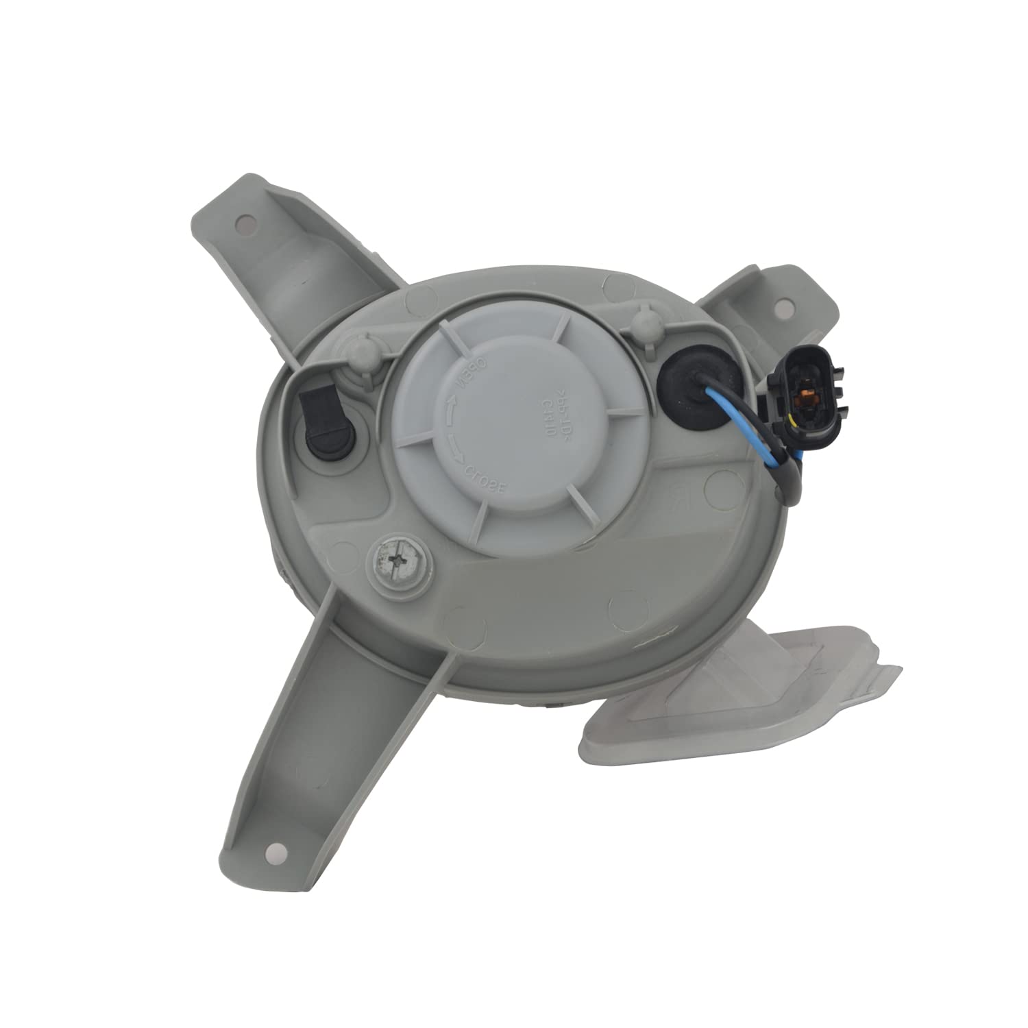 Left TYC Fog Light Assembly Compatible with 2007-2011 Chevrolet Aveo