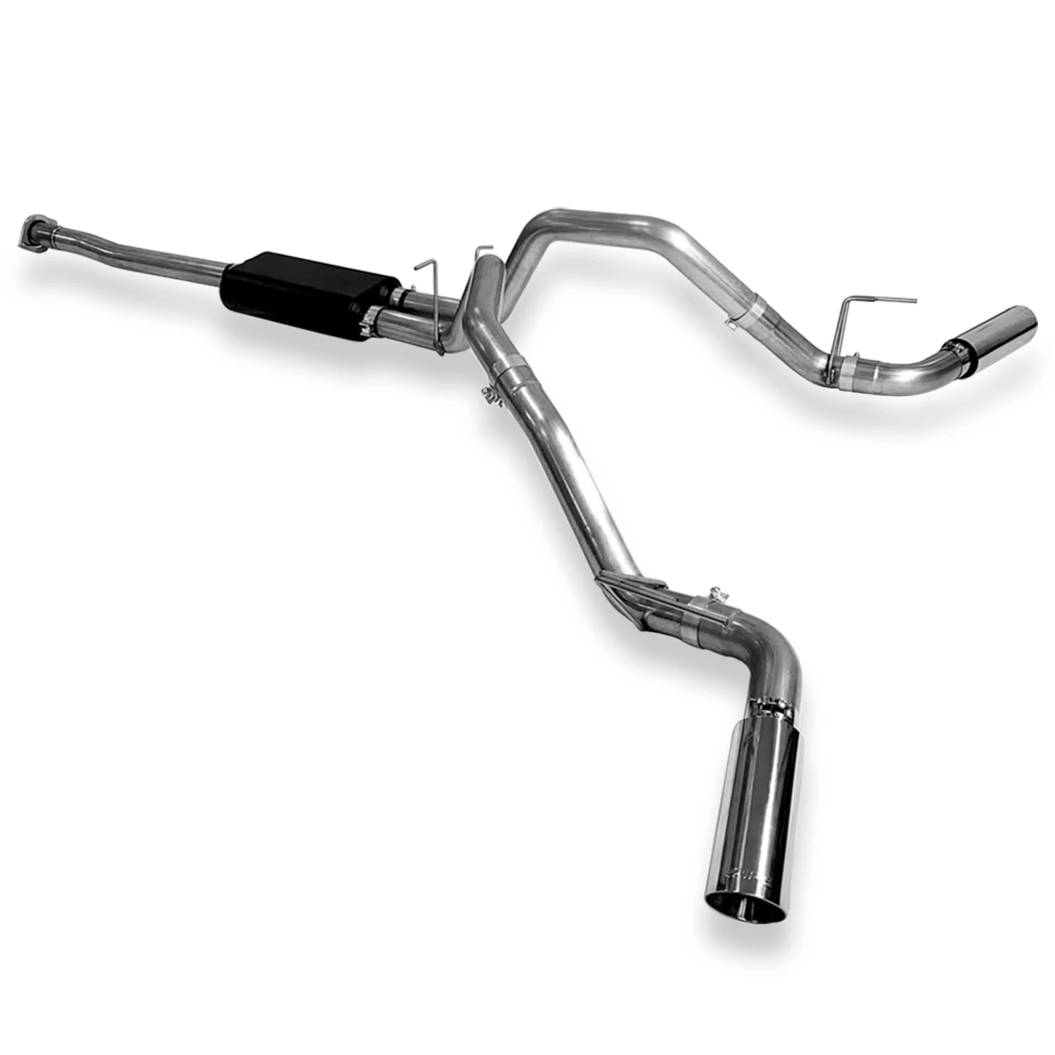 2019-2023 RAM 1500 Cat-back Exhaust System 5.7L HEMI Dual Exit Black Ceramic Coated Tips