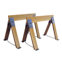 Torklift A7010 Storage Packer Camper Stabilizer Structural Support Base for Camper Frame & Jacks w/ 6,000 Pound Capacity (Brackets Only)