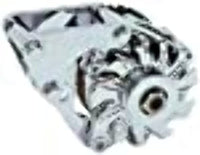 Alternator Kit Powermaster Polish Snug Mount for SBC w/279261 100A Alt