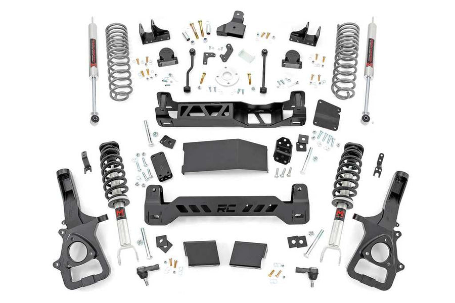 6" Rough Country Lift Kit w/M1 Struts for 2019-2024 Ram 1500 4WD | 22XL - 33940
