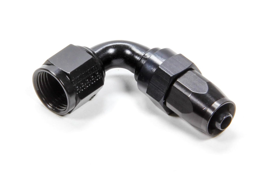 Fragola Performance Systems #8 Fem X #6 Hose 90 Deg Ucing Hose End Black 229007-BL