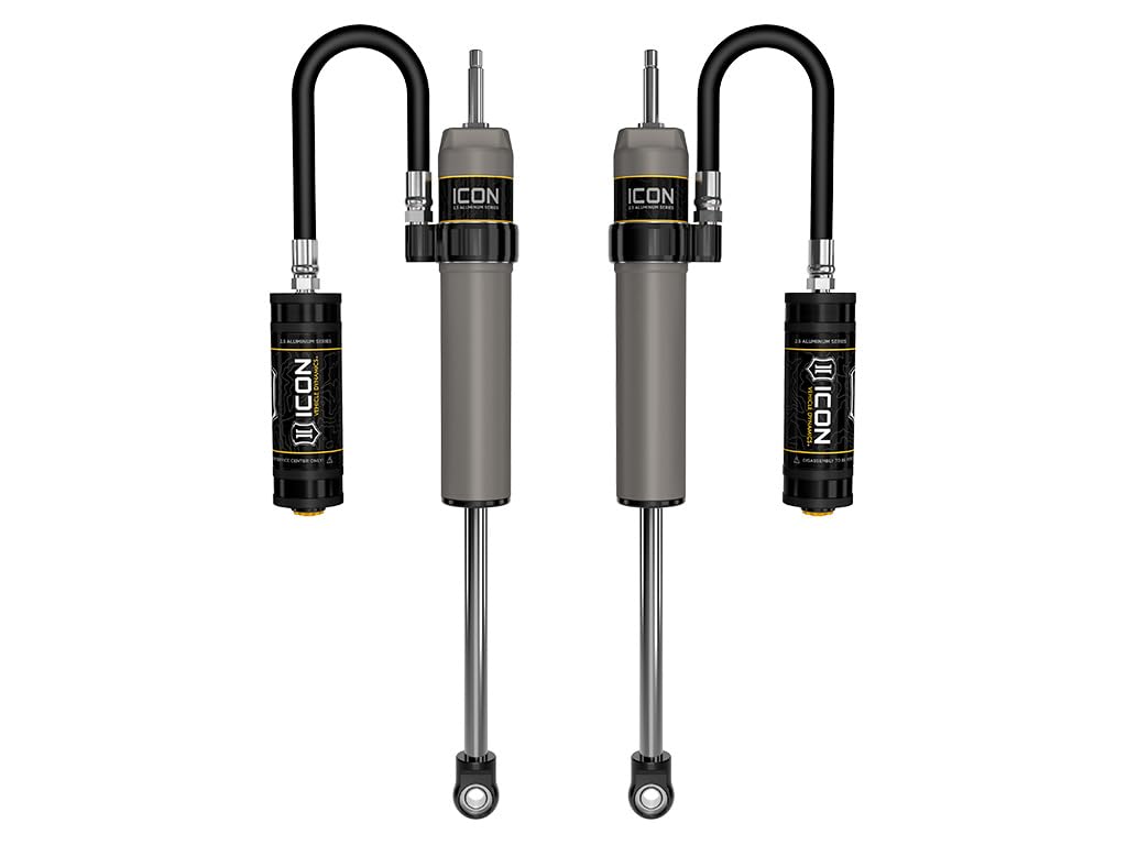 2.5 VS RR Shocks ICON 0-2" Lift, Rear, Pair, Compatible with 1996-02 4Runner, 57800P