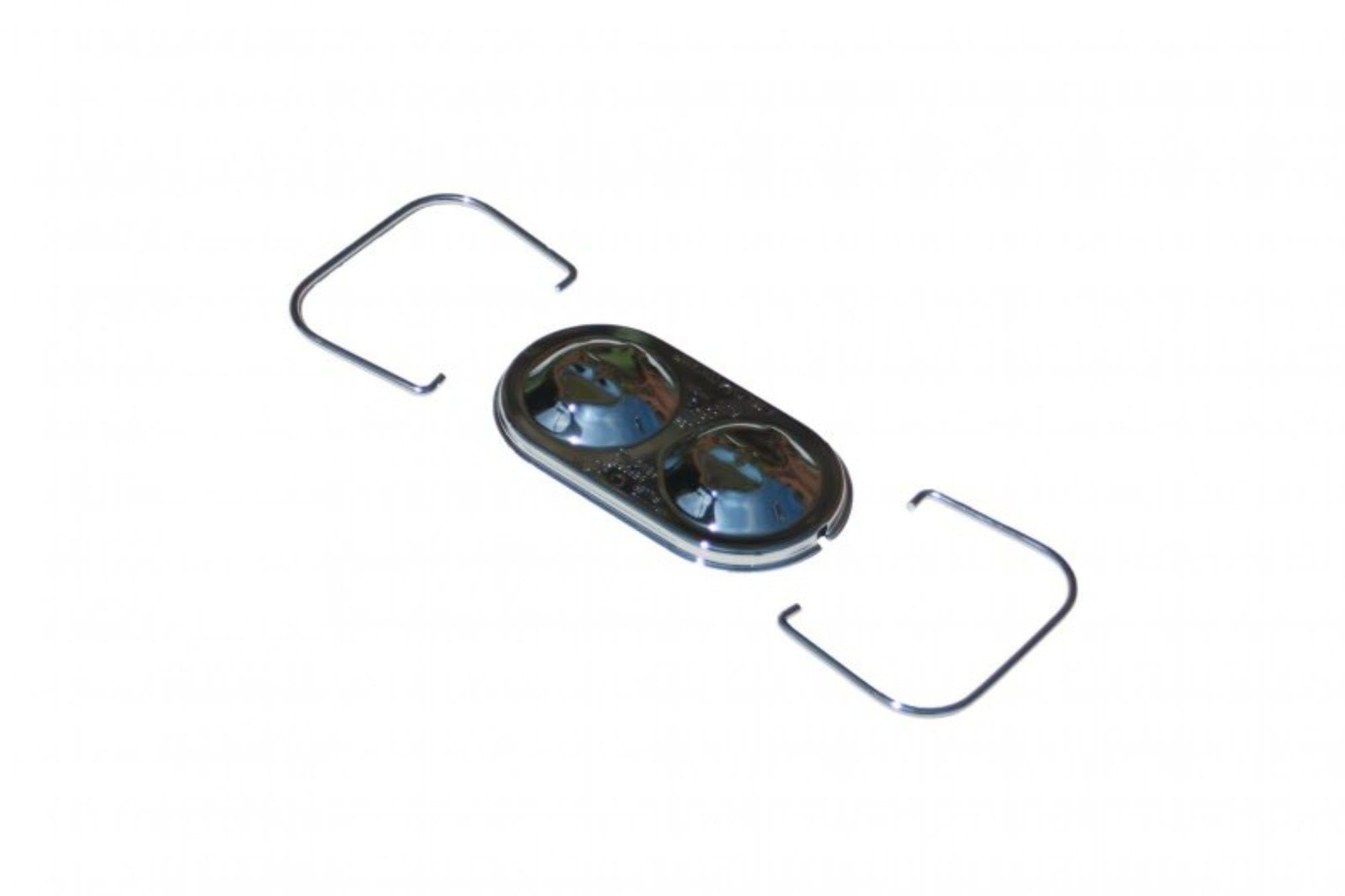 Master Cylinder Lid Chrome with Bails for 1965-1982 Corvette