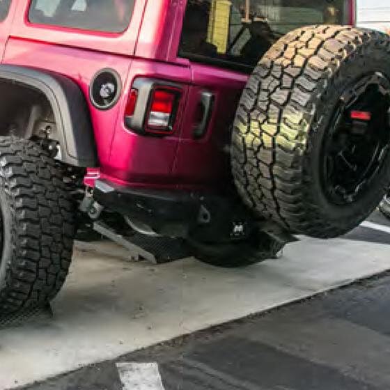 Rear Bumper/No Tire Carrier Rock Slide Engineering for Jeep Wrangler JL 2-4 Door 2018-2025