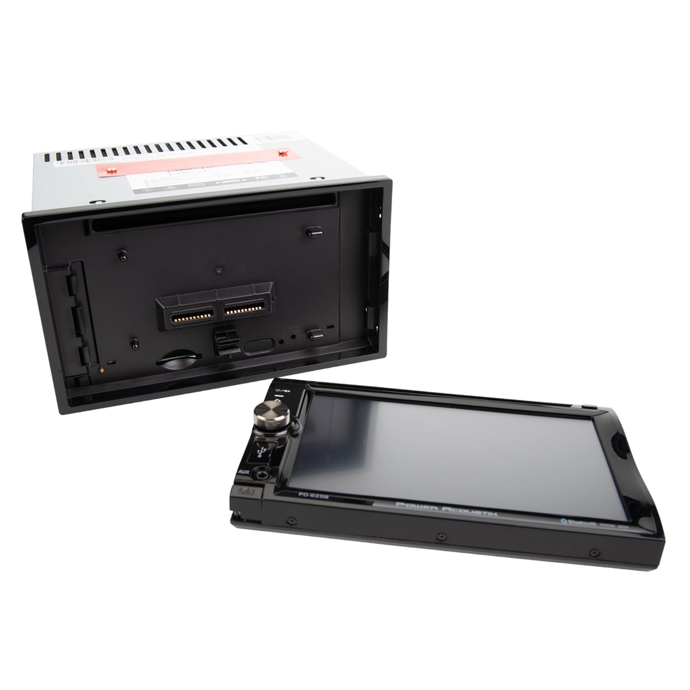 Power Acoustik 6.2" PD-625B Double-DIN in-Dash Detachable LCD Touchscreen DVD Receiver with Bluetooth