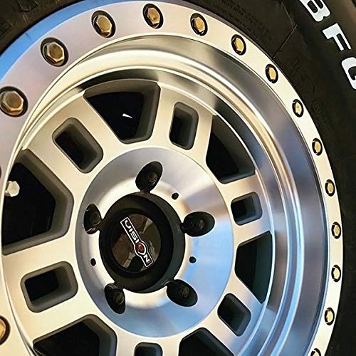 398 Manx Beadlock Vision 17x8.5 5x5.5" -15mm Machined Wheel Rim 17" Inch