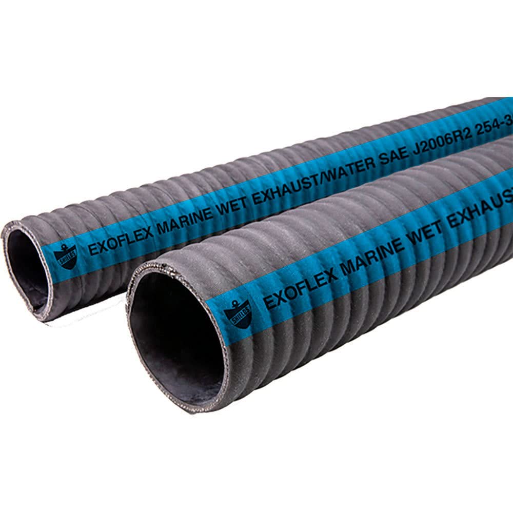 Exoflex Marine Hose Sierra International 116-254-1001, Series No. 254-1" x 6.25'