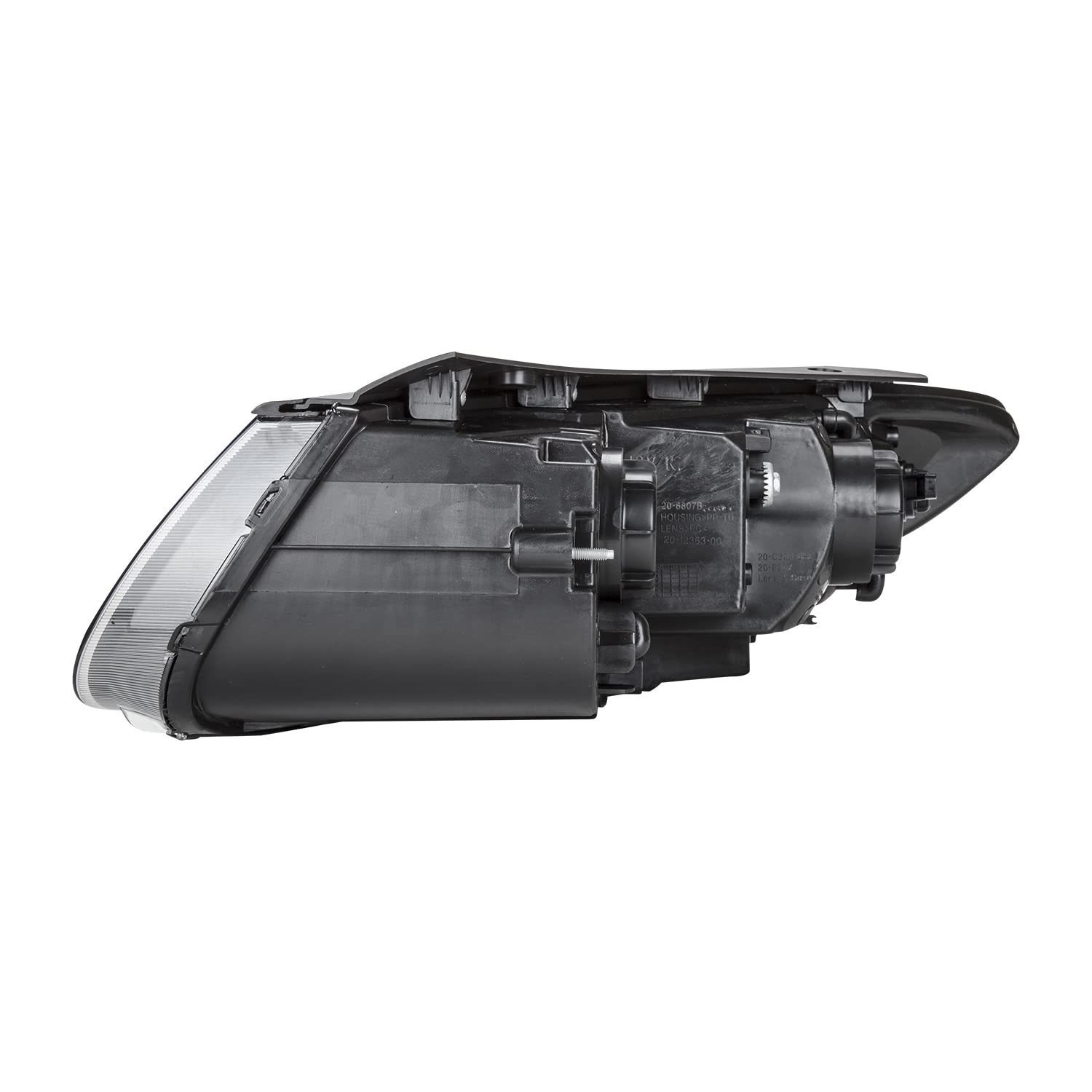 Right TYC Headlight Assembly Compatible with 2007-2007 Hyundai Santa Fe