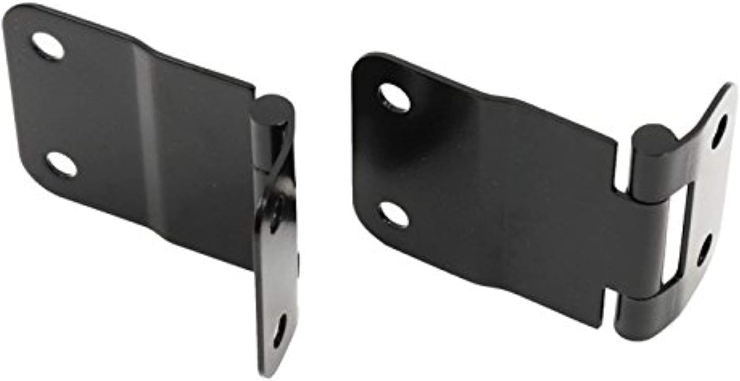 Kentrol 50419 Tailgate Hinge Pair fits Jeep™ CJ7 - Powdercoat Black 76-86