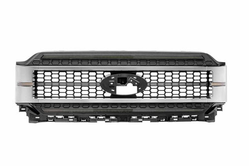 Ford F-150 21+ Morimoto XBG LED DRL Grille, Plug and Play Chrome Grille with White LED DRL (XBG23)