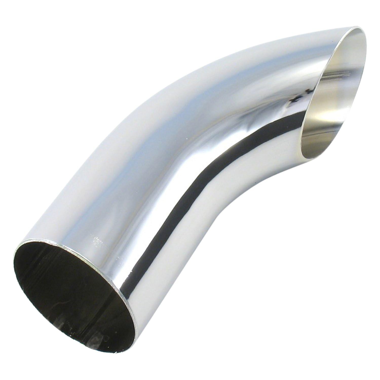 Side Exhaust Outlet Patriot Exhaust H7432, Silver