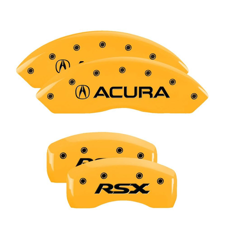 Caliper Covers MGP 39005SRSXYL, Yellow