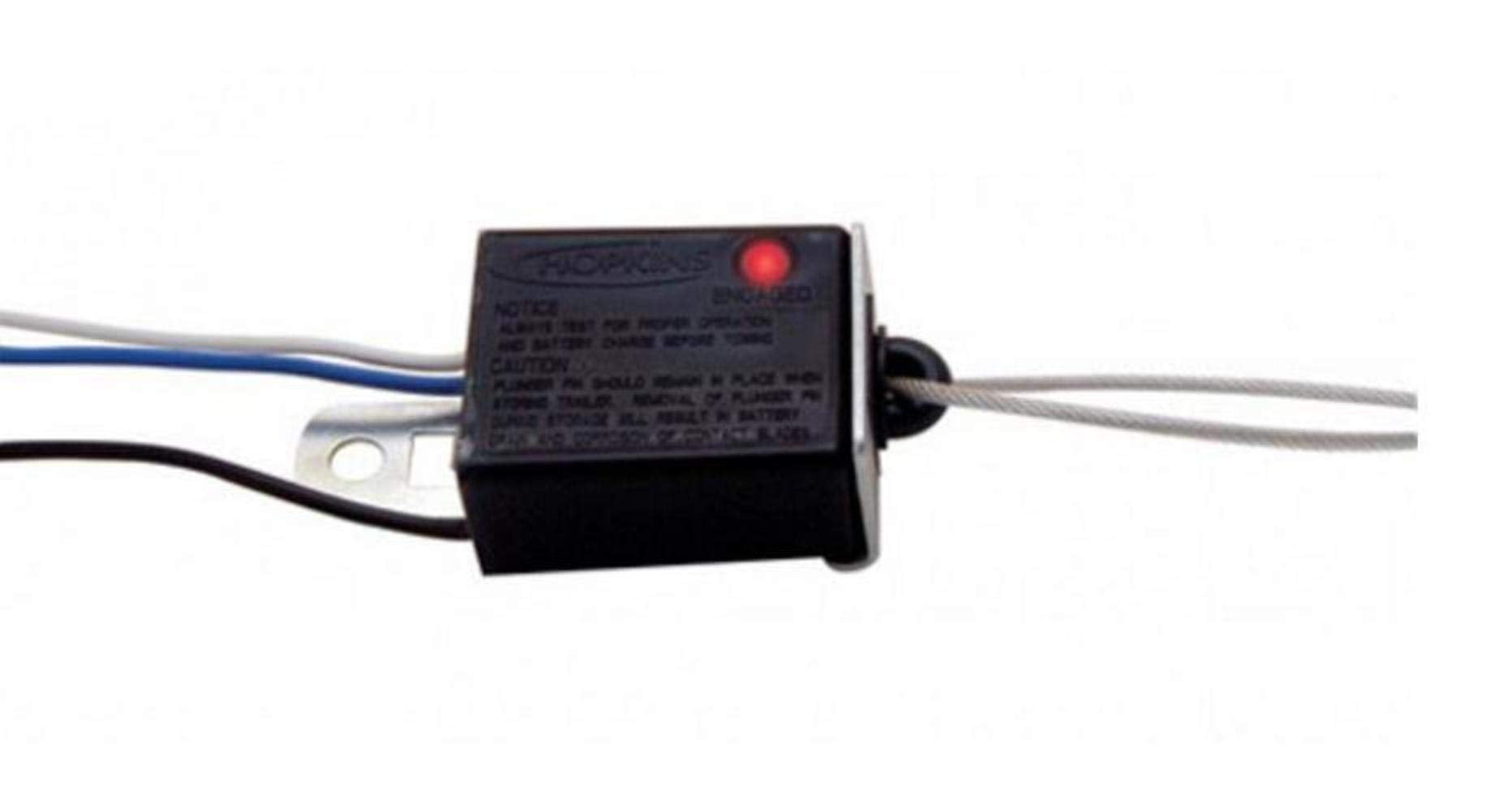 Hopkins LED Breakaway Switch Towing Solutions - Push Button - Black