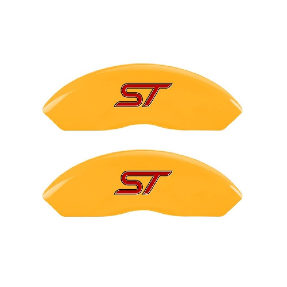 Caliper Covers MGP 10244SST1YL Yellow (Ford : ST / ST No Bolts)