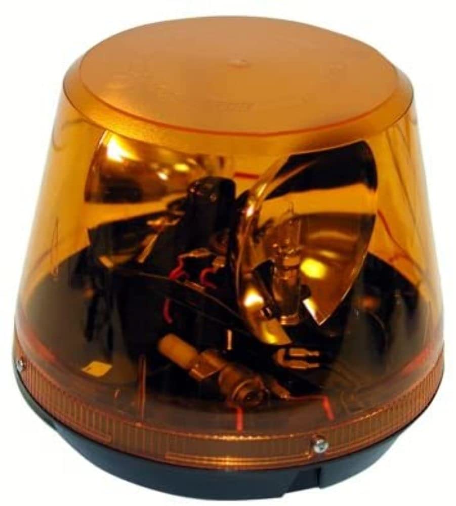 757HA Peterson Revolving 2 Beam Light - Amber, Halogen