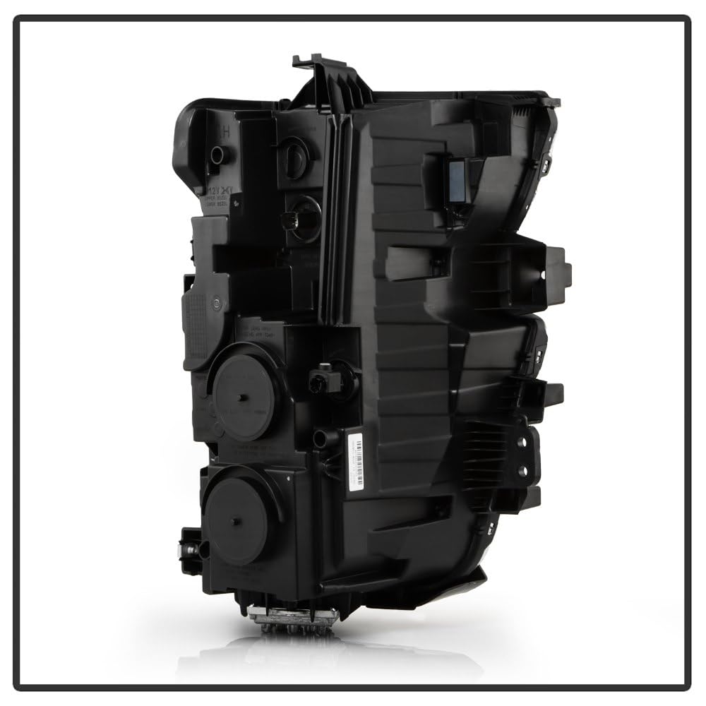 Chevy Silverado 20-23 2500 Superduty Spyder w/DRL LED Headlight (Fit Halogen Model only) - Black
