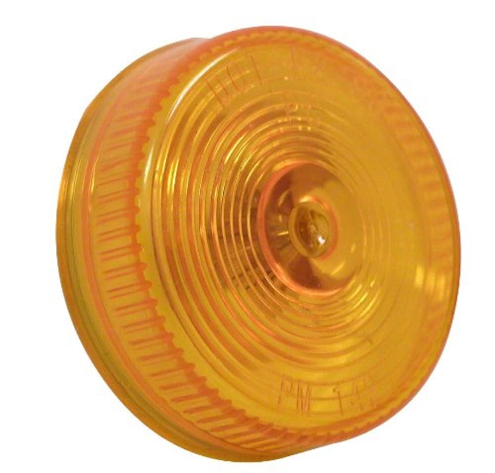 Amber Peterson 142A Round Incandescent Marker/Clearance PC-Rated 2.5"