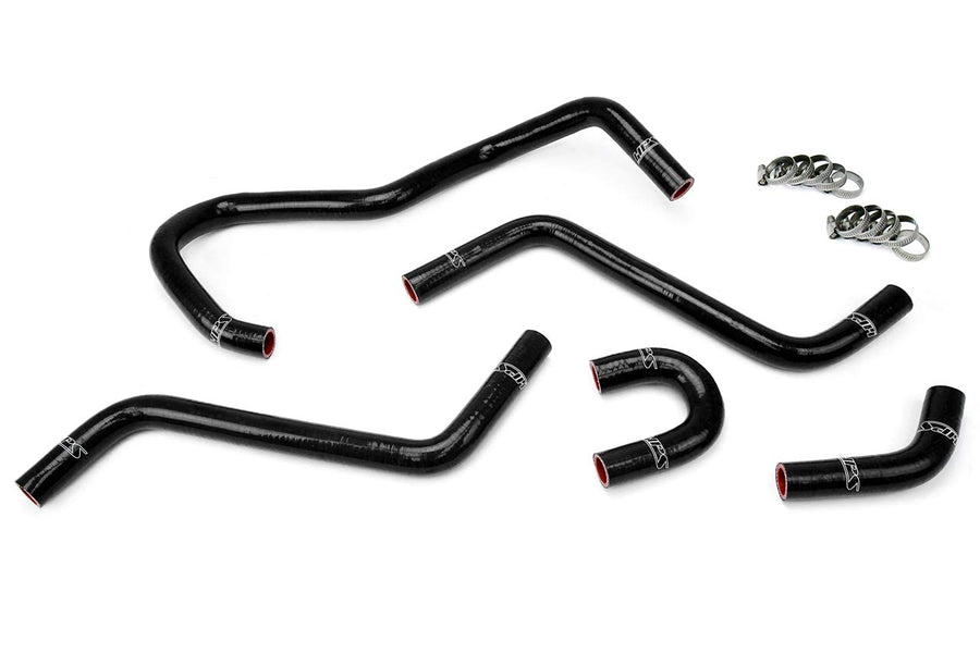 Black HPS 57-1345-BLK Silicone Radiator Coolant Hose Kit