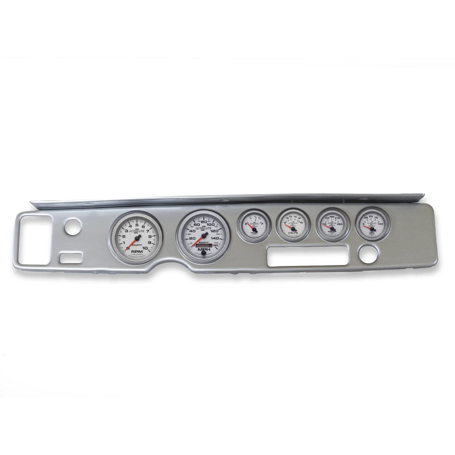 AutoMeter Dash Kit Direct Fit, Firebird 70-81, Tach/Mph/Fuel/Oilp/Wtmp/Volt, Ultra-Lite Ii (2138-14)