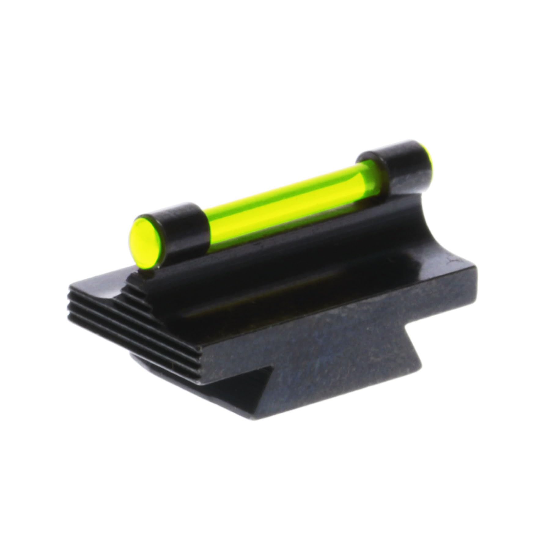 3/8-Inch TRUGLO Dovetail Front Steel Gun Sight Replacement Fiber Optic Ramp Sight - .343", Green