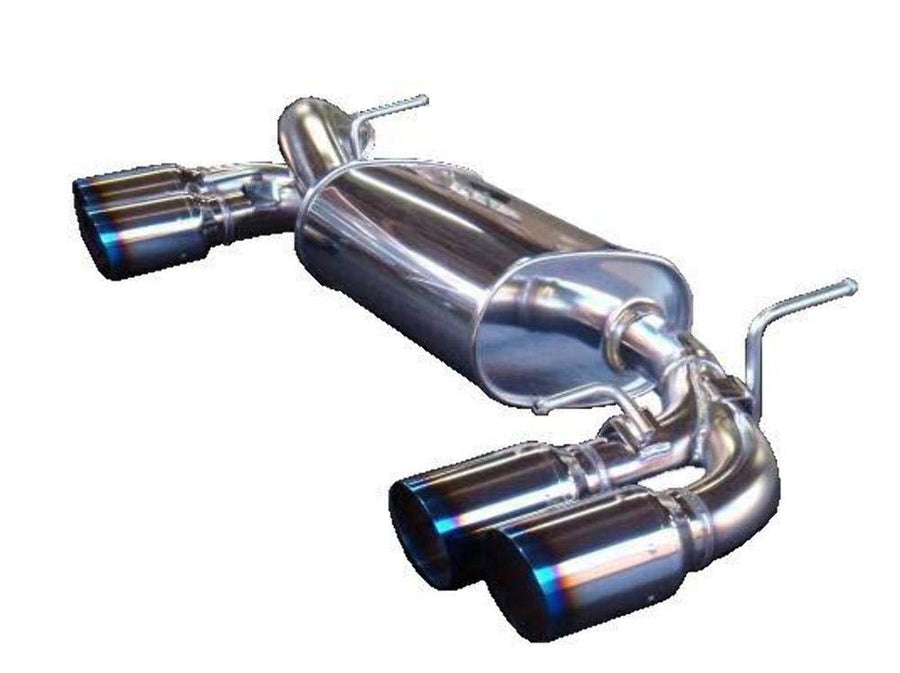 Cat back Exhaust HKS 31013-BG001 (07-08 BMW 335I Coupe Only Leg Amax Hi-Power Dual Sos304 Ti-Tip), 1 Pack
