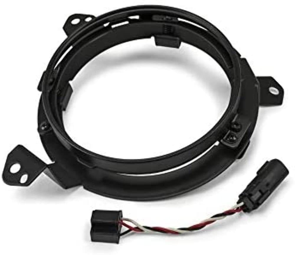 Offroad DV8 Headlight Adapter Kit for 2018+ Wrangler JL & 2020+ Gladiator JT | Allows Use of 7" Round Headlights | Wiring Included | Sold as Pair