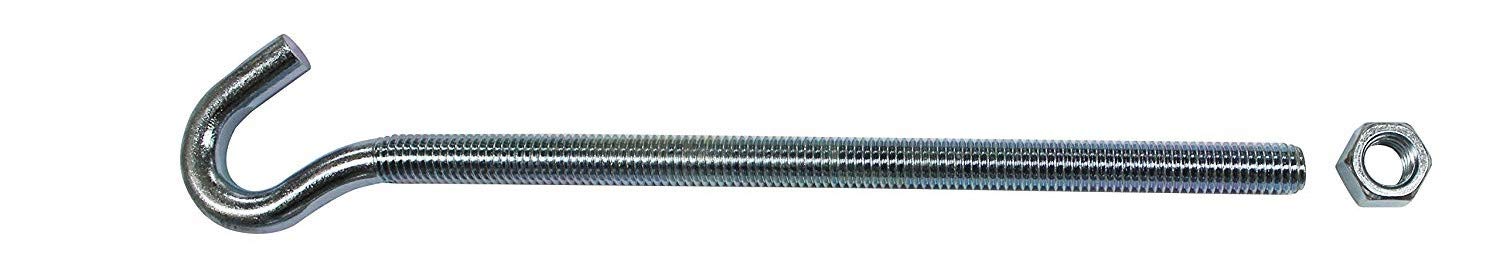 Lippert Standard Threaded Turnbuckle Replacement with 11" Hook for Truck Camper Tie-Down, Fully Adjustable Tension 15" to 22" Reach for Maximum Stability - FM-TBS