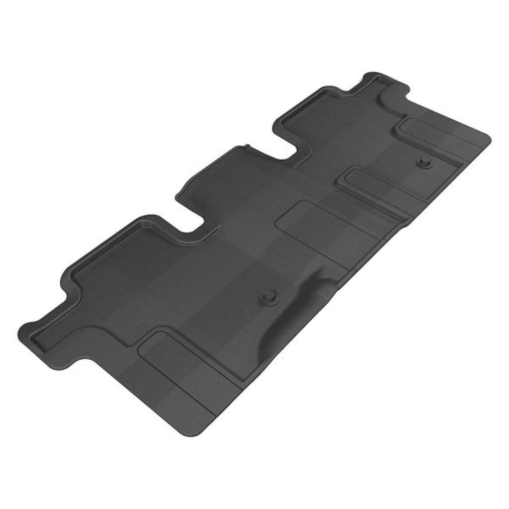3D MAXpider Elegant Custom Fit Floor Mat for 2016-2017 Tesla Model X Non-Folding 7-SEAT - Complete Set