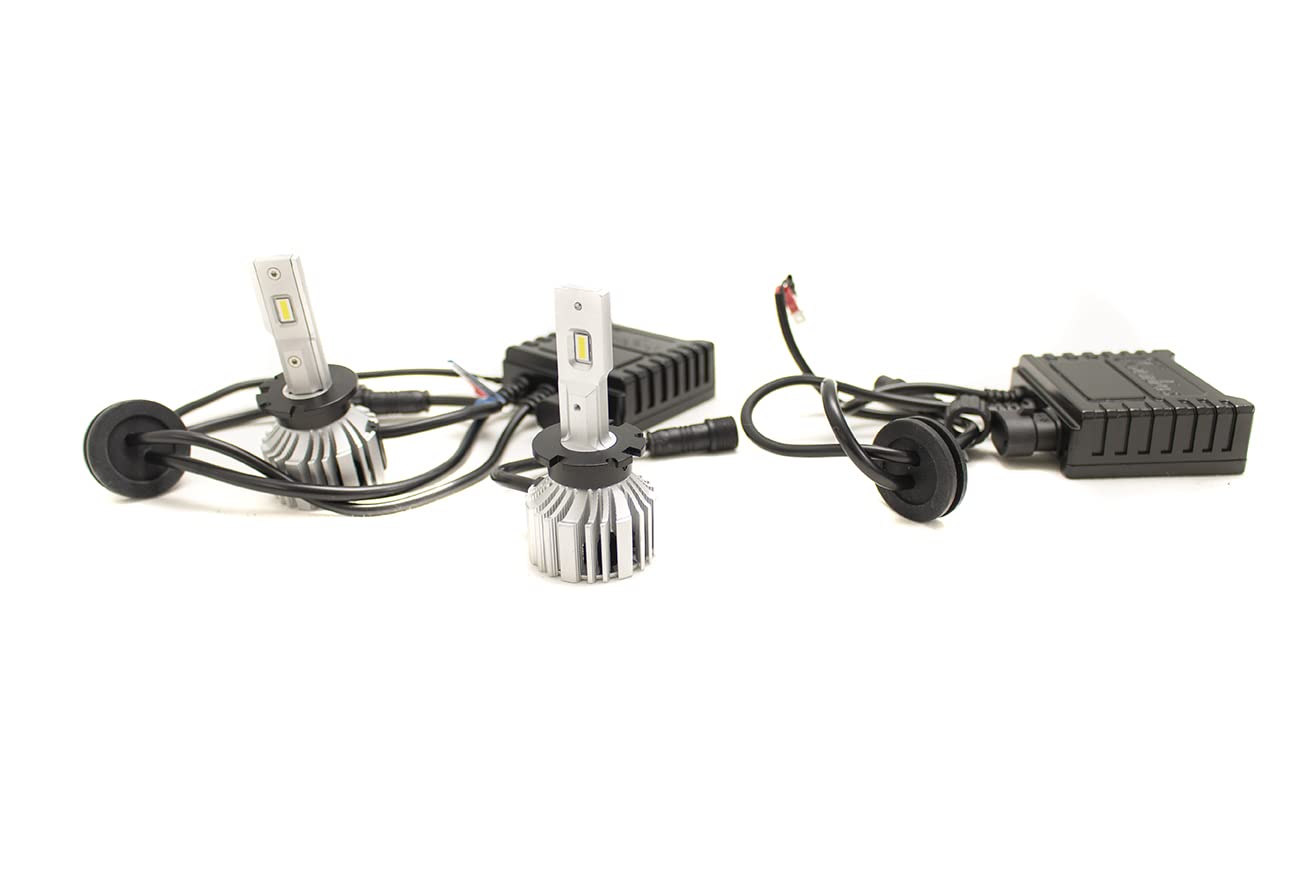 Race Sport Lighting D2 Headlight Bulb Fit NEW - 8000 Lumen D Series Projector Compliant OEM Canbus LED headlight RSDSD2V2