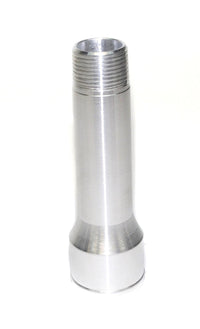 Clear Anodized Aluminum PRW 5292075 Straight Universal Electric Water Pump Fitting