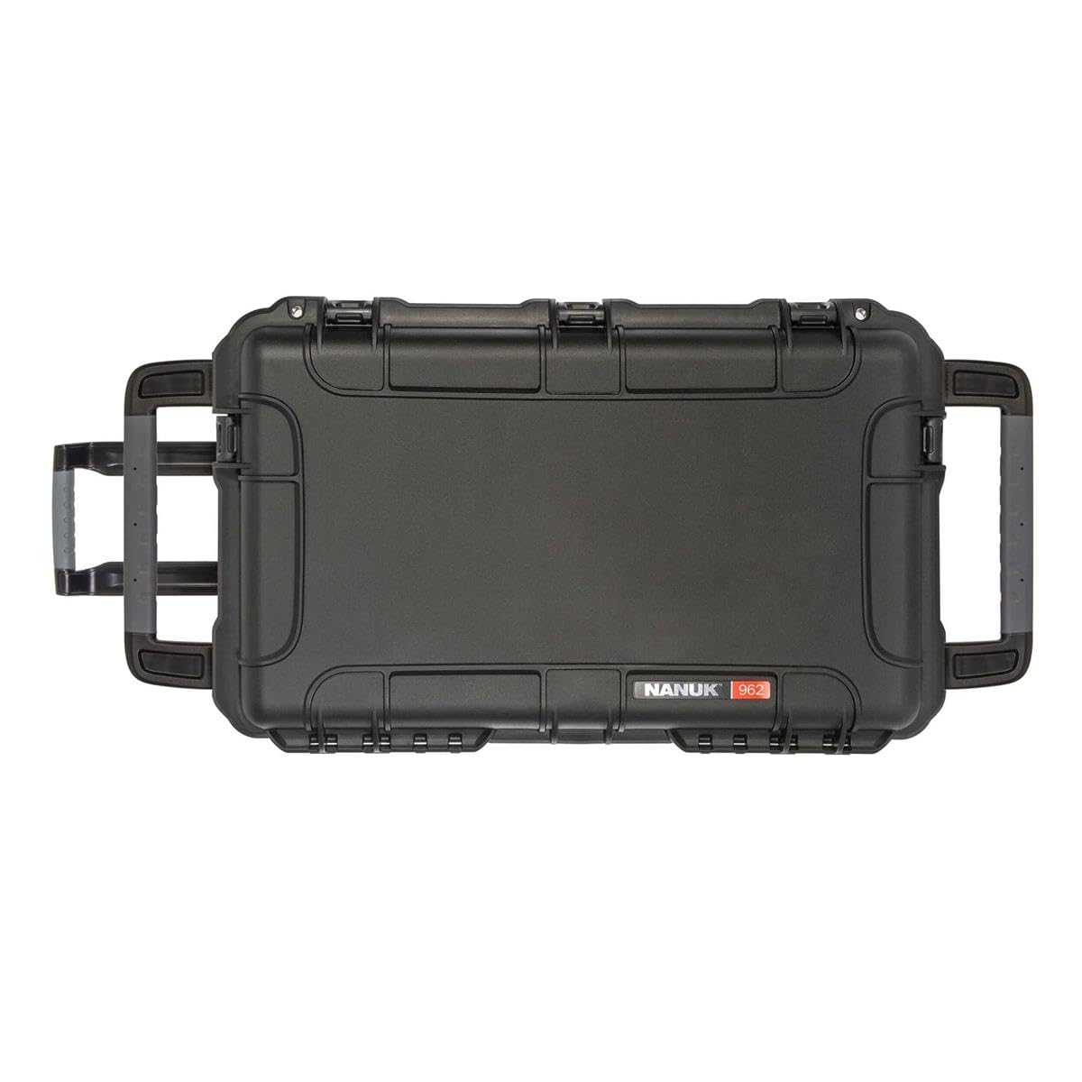 Wheeled Nanuk 962 Waterproof Hard Case with Padded Divider, Black