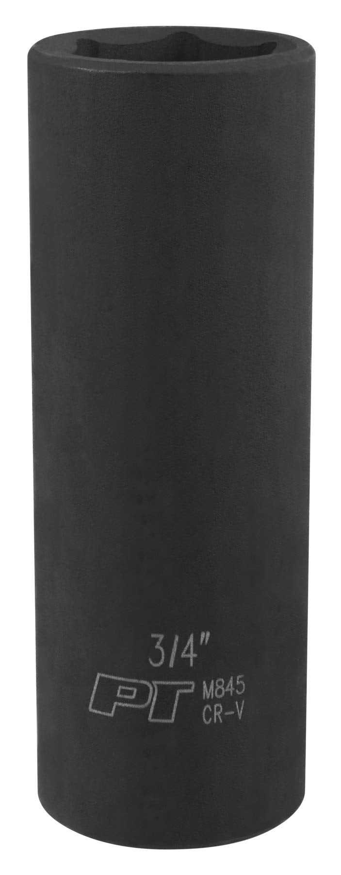 1/2 Drive Performance Tool M845 Impact Socket, 3/4-Inch Drive, 6-Point, Deep, Chrome Vanadium Steel Construction for Heavy-Duty Jobs