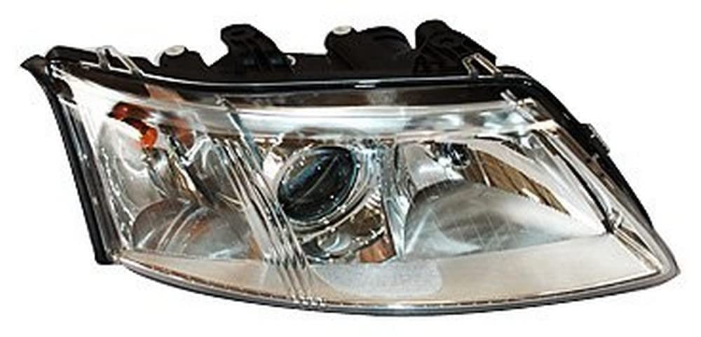 Right TYC Headlight Assembly Compatible with 2003-2007 Saab 9-3