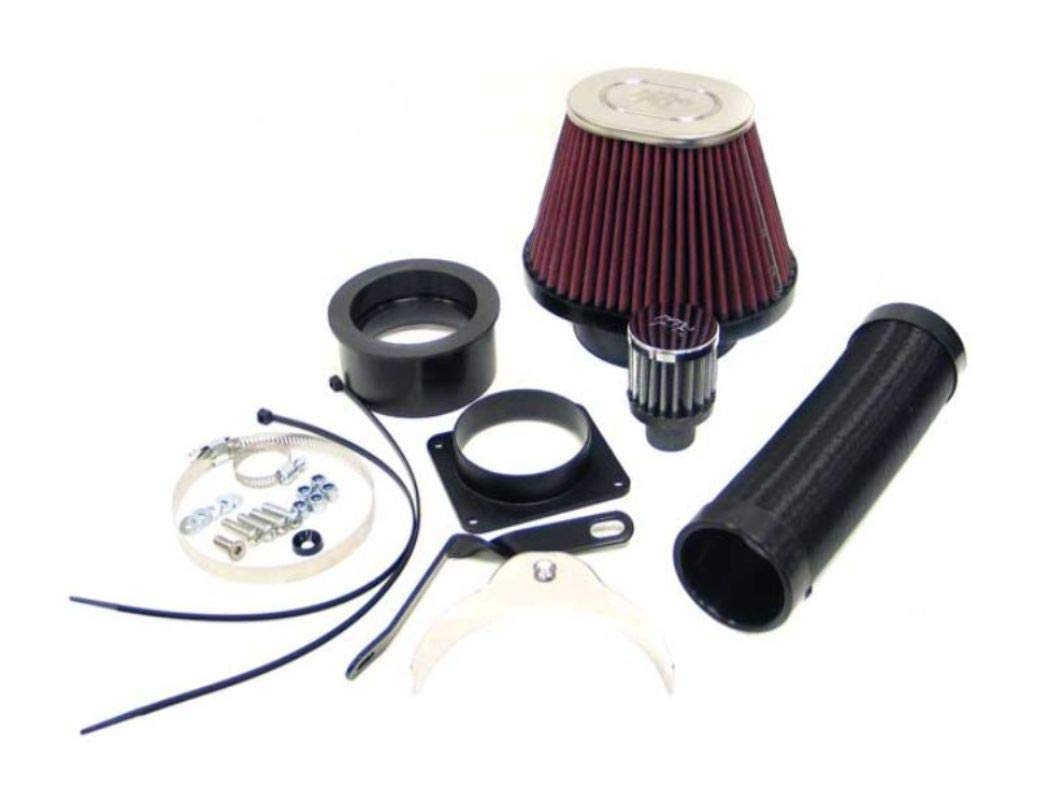 Cold Air Intake System K&N: High-Flow Air-Filter, Increase Performance & Horsepower: Compatible with 1995-2001 AUDI A4; 1997-2001 AUDI A6; 1997-2001 AUDI A6 Quattro; 1996-1999 AUDI A4 Quattro, 57-0515