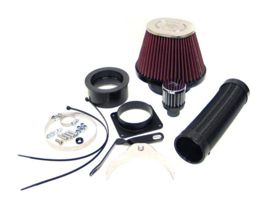Cold Air Intake System K&N: High-Flow Air-Filter, Increase Performance & Horsepower: Compatible with 1995-2001 AUDI A4; 1997-2001 AUDI A6; 1997-2001 AUDI A6 Quattro; 1996-1999 AUDI A4 Quattro, 57-0515