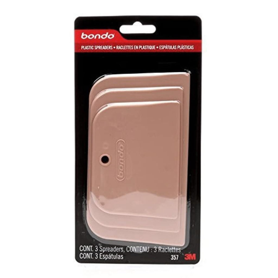 357 Bondo Plastic Spreaders 3 Piece