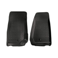 Husky Liners Front Custom Floor Liners 30521 Black 07-10 Jeep Wrangler