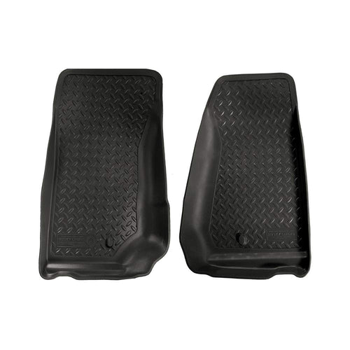 Husky Liners Front Custom Floor Liners 30521 Black 07-10 Jeep Wrangler