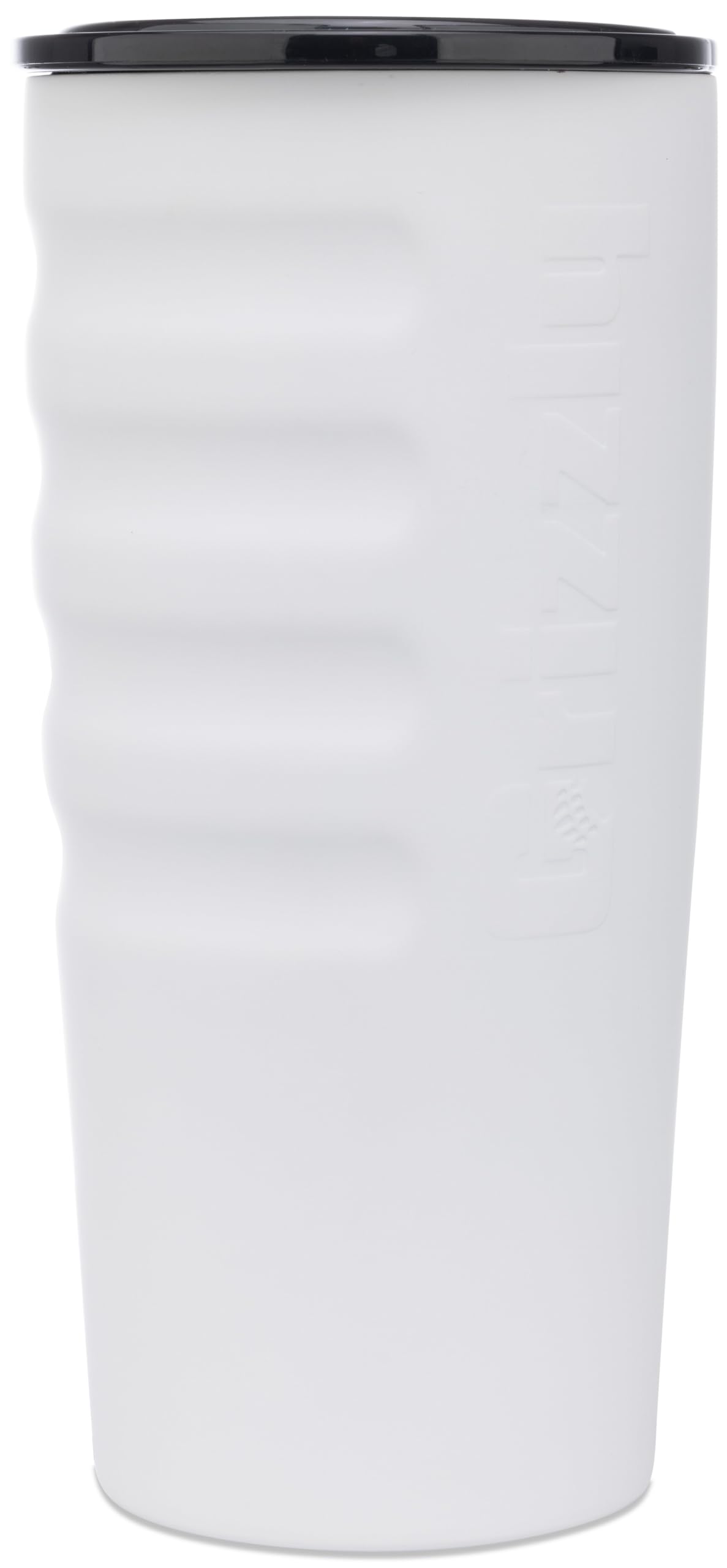 20 oz Grizzly Grip Cup with Mag Lid | Vacuum Insulated | For Coffee Car Travel Beach Camping Hiking Hunting Fishing | White
