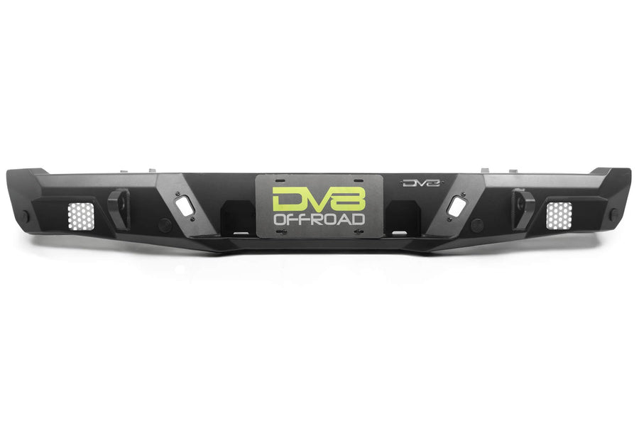 MTO Series Rear Bumper DV8 Offroad for the 2020-2025 Jeep Gladiator JT | Bumper Extends Only 2.5” From Rear of the Truck (Not Including D-Ring Mounts)