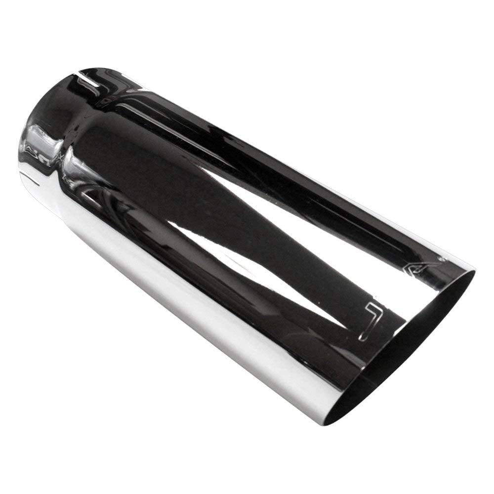 4" x 4.5" x 12" Angle Cut Chrome Exhaust Tip JBA (12-08216)