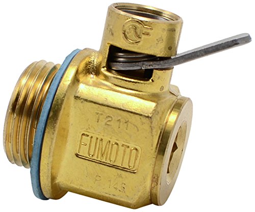 Fumoto T-211 Engine Oil Drain Valve, Original T-Series, 1 Pack