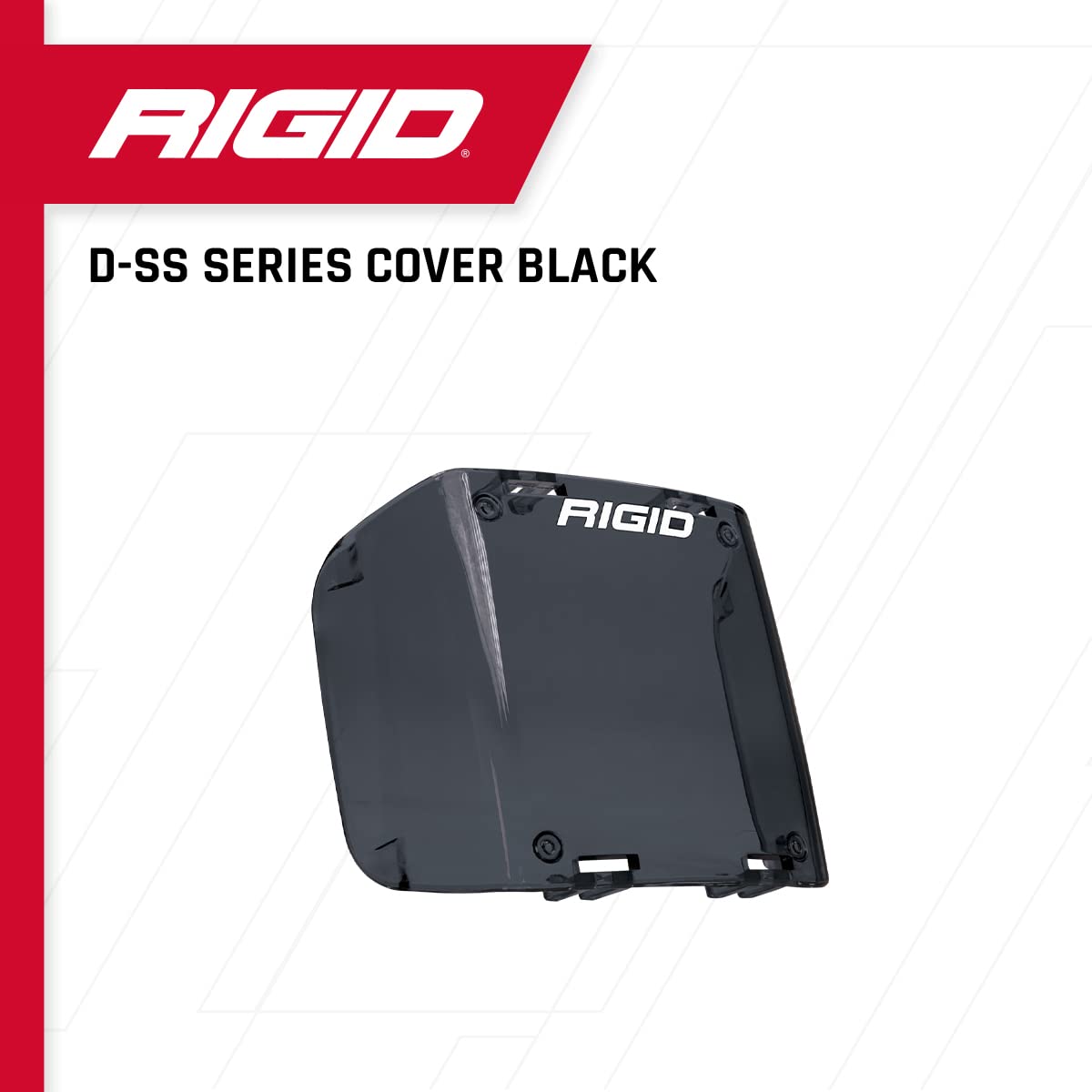 D-Ss Series RIGID INDUSTRIES Black Light Cover: Automotive Headlight Protector