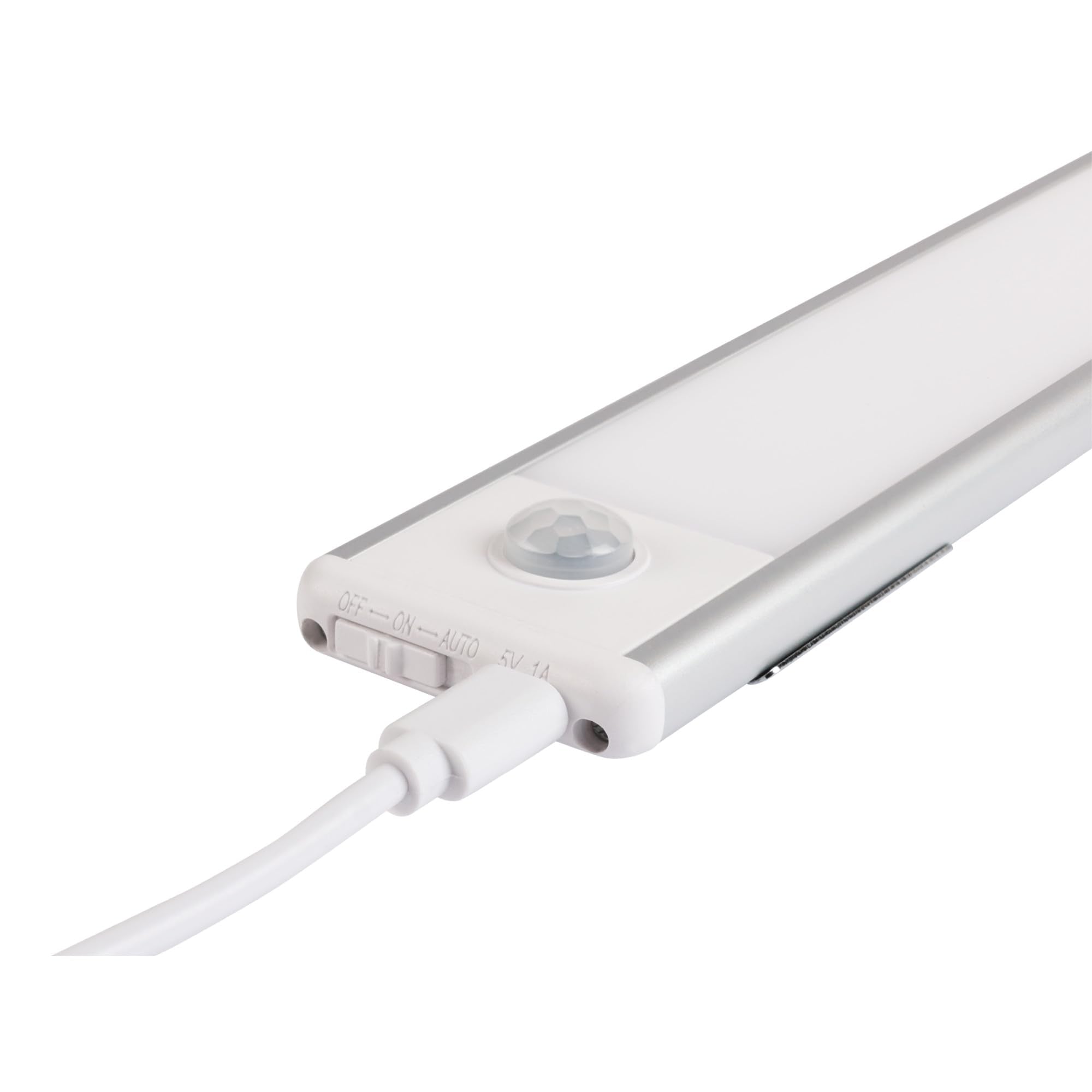 Motion Sensor Work Light Performance Tool 715 Professional Grade with Rechargeable Battery and Multiple Output Settings for Maximum Illumination