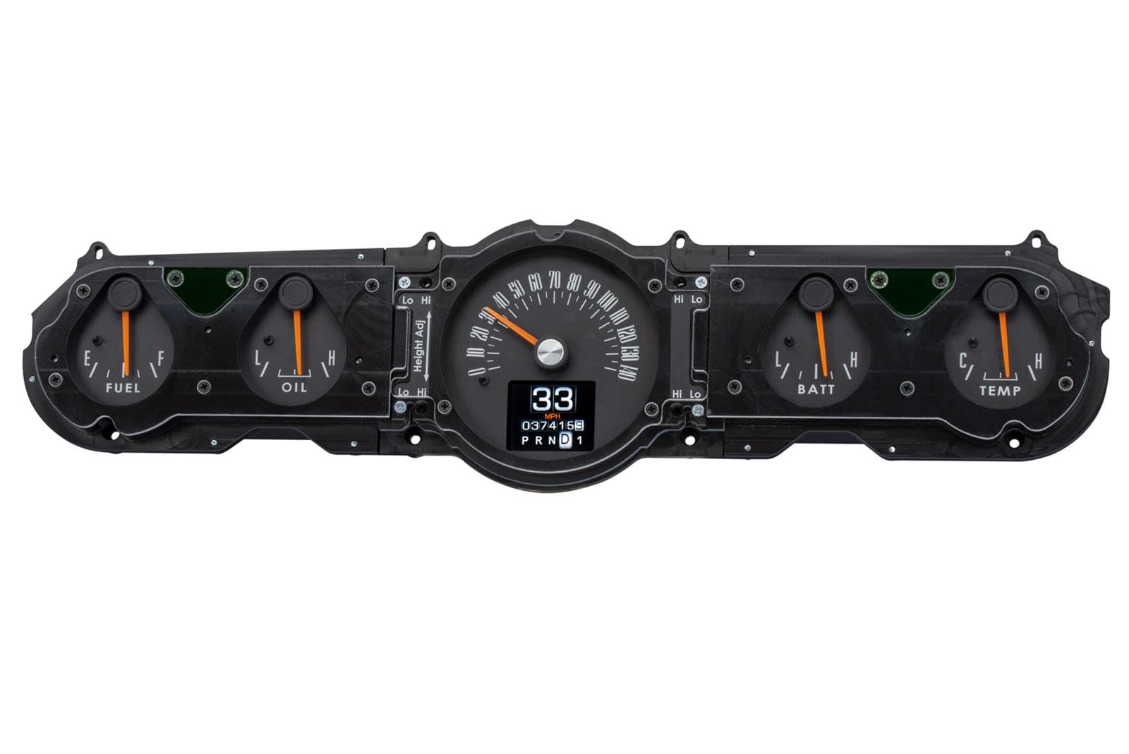 Dakota Digital Retrotech RTX-65F-MUS-X Gauge Instrument System Compatible with 1965-66 Ford Mustang