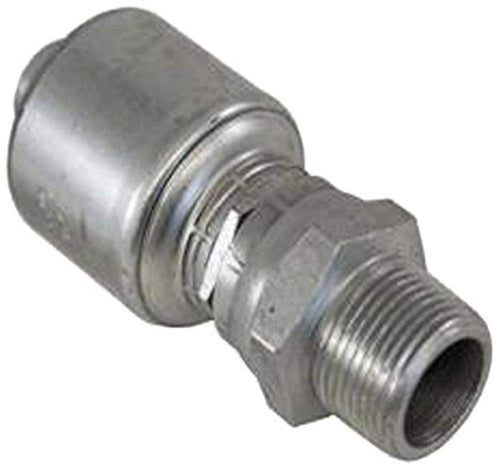 Gates GL Couplings 16GL-16MPX, Male Pipe Swivel NPTF Without 30 Cone Seat, 1" ID