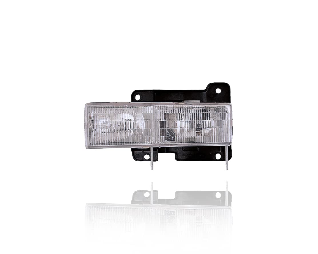 Eagle Eyes Driver Side GM073-B001L Headlamp Assy Fits Chevrolet Blazer, Clear