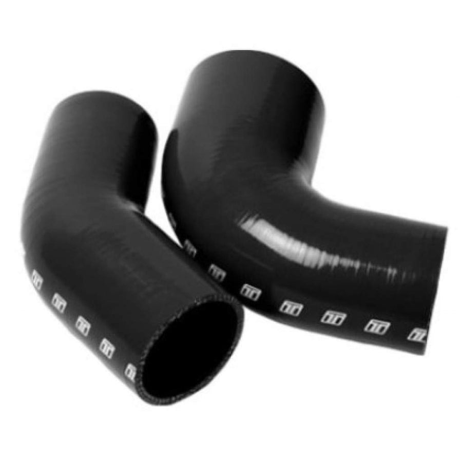 45 Turbosmart Reducer Elbow 2.00in - 2.50in - Black